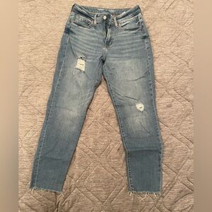 Old Navy High Waisted OG Straight Leg Crop